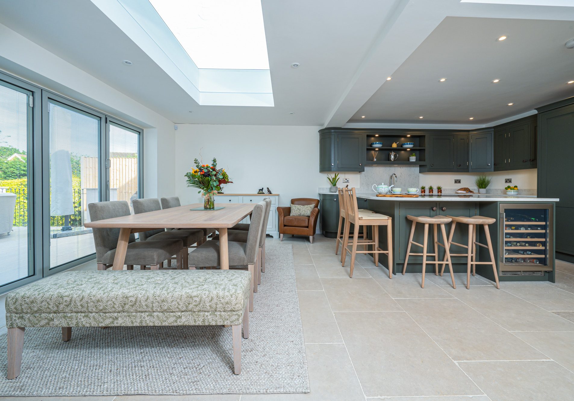 Beautiful & Bold Shaker Kitchen